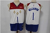 Pelicans 1 Zion Williamson White 2020-21 City Edition Nike Swingman Jersey,baseball caps,new era cap wholesale,wholesale hats